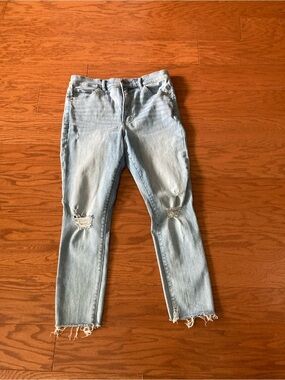 Express women's skinny high rise super stretch jeans in size 12